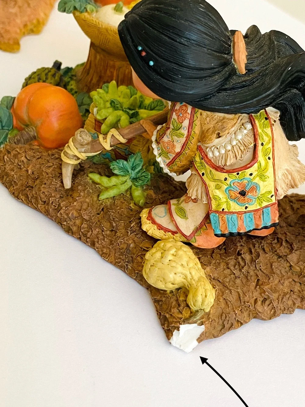 Enesco Vintage Friends of The Feather Figurines Native American Collection Lot